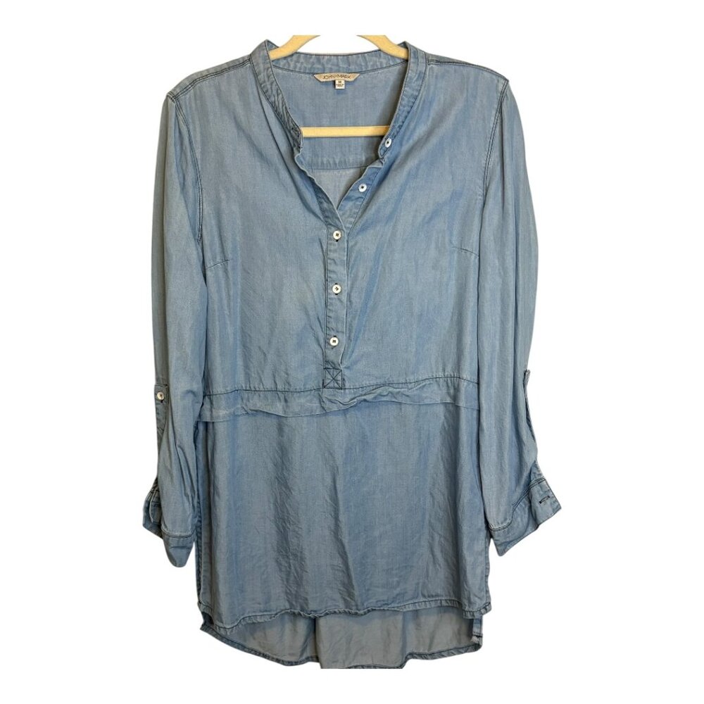 John Mark Blouse Women's Size Medium Tunic Office… - image 1